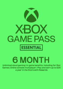 Xbox Game Pass Essential 6 Month Membership Key (EU)