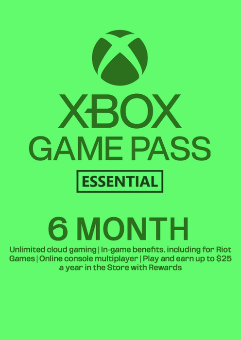 Xbox Game Pass Essential 6 Month Membership Key (EU)