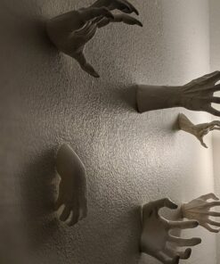 Creepy wall Decor for Halloween 3d print