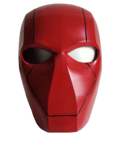 Red Hood Helmet Replica Cosplay Model Stl 3d print file