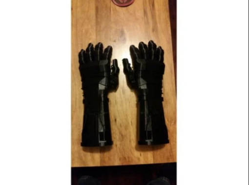 Mandalorian Guantlet star wars full hand futuristic 3d print