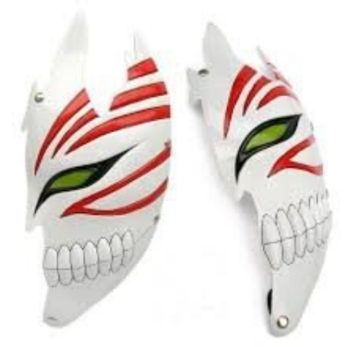 Ichigo Kurosaki Half Hollow Mask Bleach both version Model Stl 3d print file