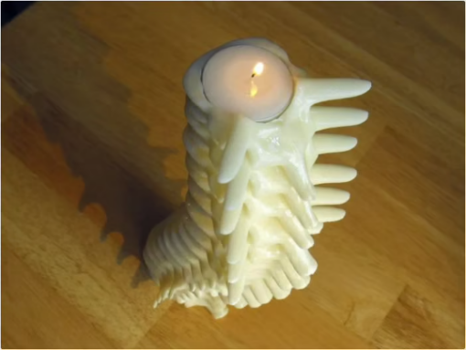 Harry Potter Spine Candle Holder Model Stl 3d print