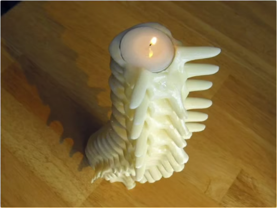 Harry Potter Spine Candle Holder 3d print