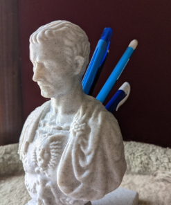 Julius Caesar Pen Pencil Holder Organizer for desk Model Stl 3d print
