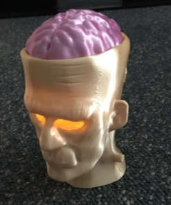 Frankenstein’s Monster with Removable Brain horror 3d print