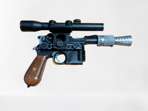 Han Solo Blaster DL-44 star wars weapon 3d print