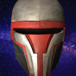 Star Wars Darth Revan Mask Helmet Model Template 3d print
