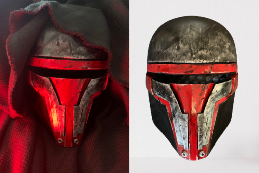 Star Wars Darth Revan Mask Helmet Model Template