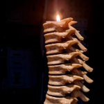 Harry Potter Spine Candle Holder Spine Candlestick Model Stl 3d print file
