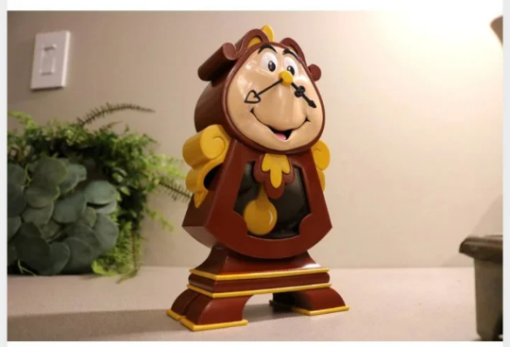 Beauty and the Beast Cogsworth figurine ornament 3d print