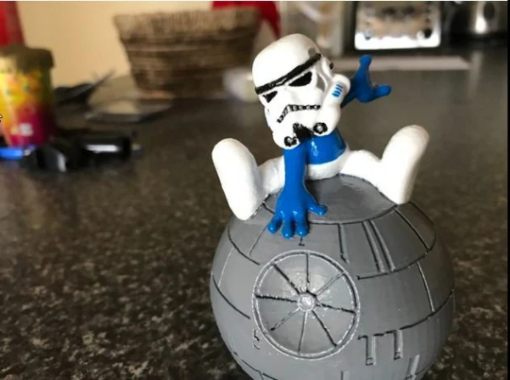 Death star wars stormtrooper adorable printed home decor desk decor 3d print