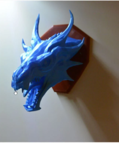Skyrim Dragon Wall Trophy championship 3d print