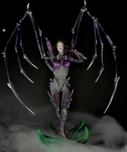Kerrigan Queen of Blades StarCraft demon statue 3d print