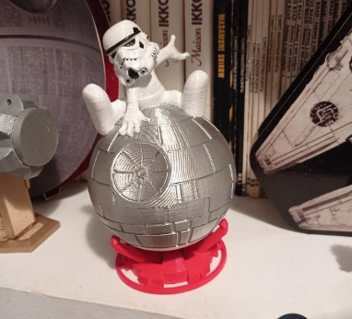 Death star wars stormtrooper adorable printed home decor desk decor 3d print