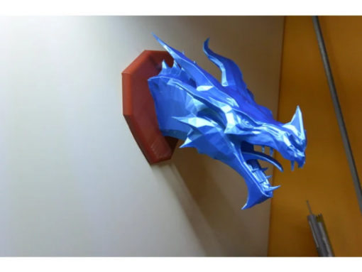 Skyrim Ice Dragon Wall Trophy Skyrim decor trophy 3d print