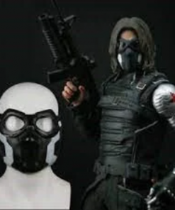 Complete Winter Soldier Mask and arm costume cosplay 3d print