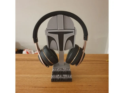 Starwars Headphone storm trooper Holder headphone Stand 3d print