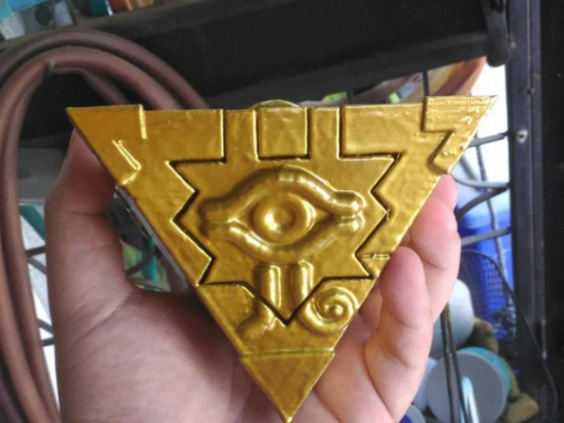 Yugioh Millennium Puzzle Card Game 3d print