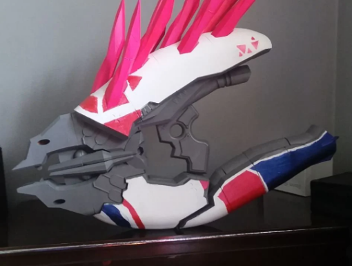 Halo 4 Needler prop weapon gun 3d print