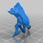 Hydralisk Skull Trophy wall decor starcraft 3d print