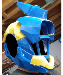 Destiny Warlock final fantasy helmet costume cosplay made for small printer 3d print file