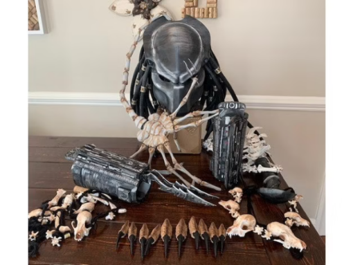 Predator Costume for kids armor weapon guantlet 3d print