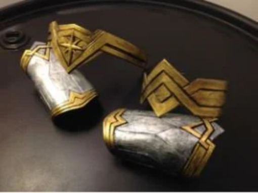 Wonder woman armor tiara sword bracers armband shield belt 3d print