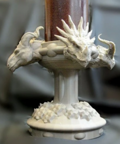 Dragon Candlestick Candle Holder Table Centerpiece Model Stl 3d print file