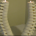 Harry Potter Spine Candle Holder Spine Candlestick Model Stl 3d print file