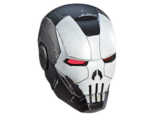 Iron Punisher Helmet Cosplay Wearable Model Stl 3d print file