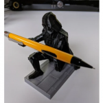 Star Wars Darth Vader Pen Pencil Holder Stand for desk Model Stl 3d print