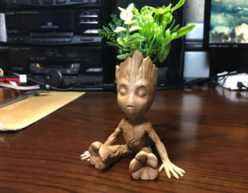 Baby Groot Head Plant Planter Garden Decor Home decor guardian of the galaxy decor 3d print