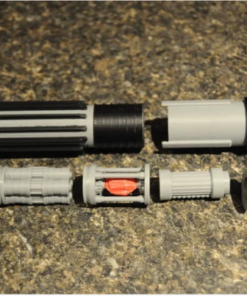 Obi Wan Kenobi Lightsaber and Star wars light saber with mini components 3d print