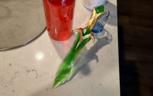 Skyrim Glass Dagger Cosplay Weapon Model Stl 3d print file - Image 2