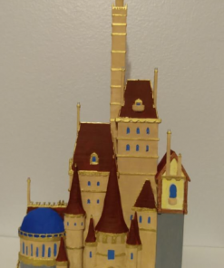 Beauty and the beast Medieval Castle Model Stl 3d print file
