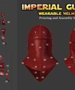 Star Wars Imperial Royal Guard Helmet Model 3d print