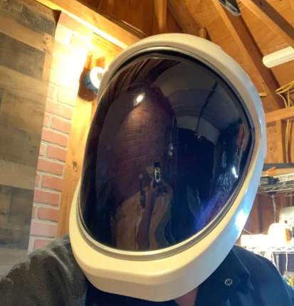 Nasa Astronaut Space Helmet Cosplay Model Stl 3d print file