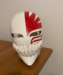 Bleach Ichigo Kurosaki Hollow Full Mask Cosplay Model Stl 3d Print file
