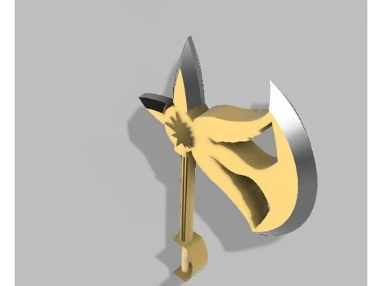 Escanor Axe The seven deadly sins 3d print - HelloZon