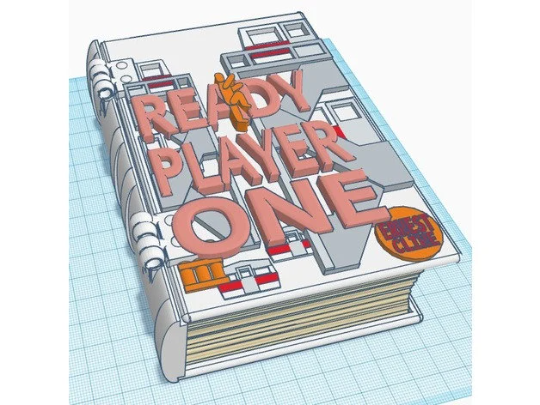 Ready Player One Book Dice Game Box holder 3d print