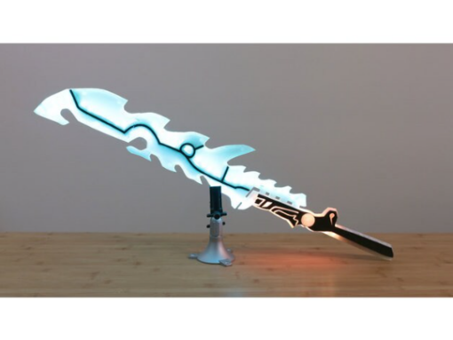 Great sword Breath of the Wild Guardian Sword with NeoPixel LEDs Zelda 3d print