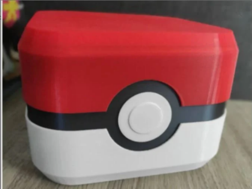 Pokeball box game holder Dice holder home decor for kids 3d print