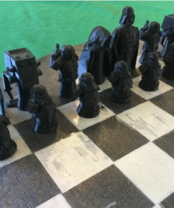 Star Wars Chess Set Jedi vs Imperial Model Stl 3d print file