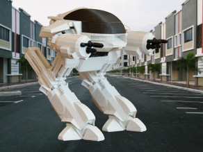 Robocop ED 209 Model Toy 3d print
