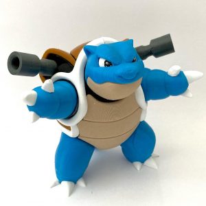 Pokemon Blastoise Model Stl 3d print file