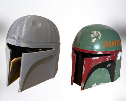 Star Wars Boba Fett Black Series Helmet re armored model prototype 3d print