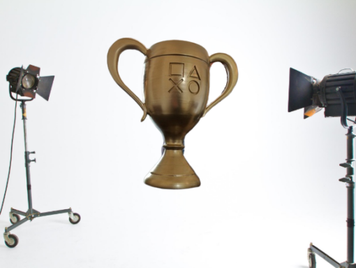 PlayStation Trophy Rewards Level 3d print