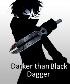 Darker than Black Hei Dagger Knife Replica 3d print