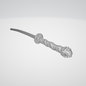 Duncan Macleod Highlander Functional Katana Sword Replica Model Stl 3d print file